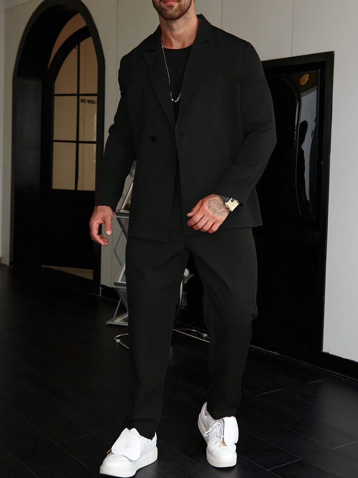 Bastian | Men's Double Breasted Blazer Pants Set
