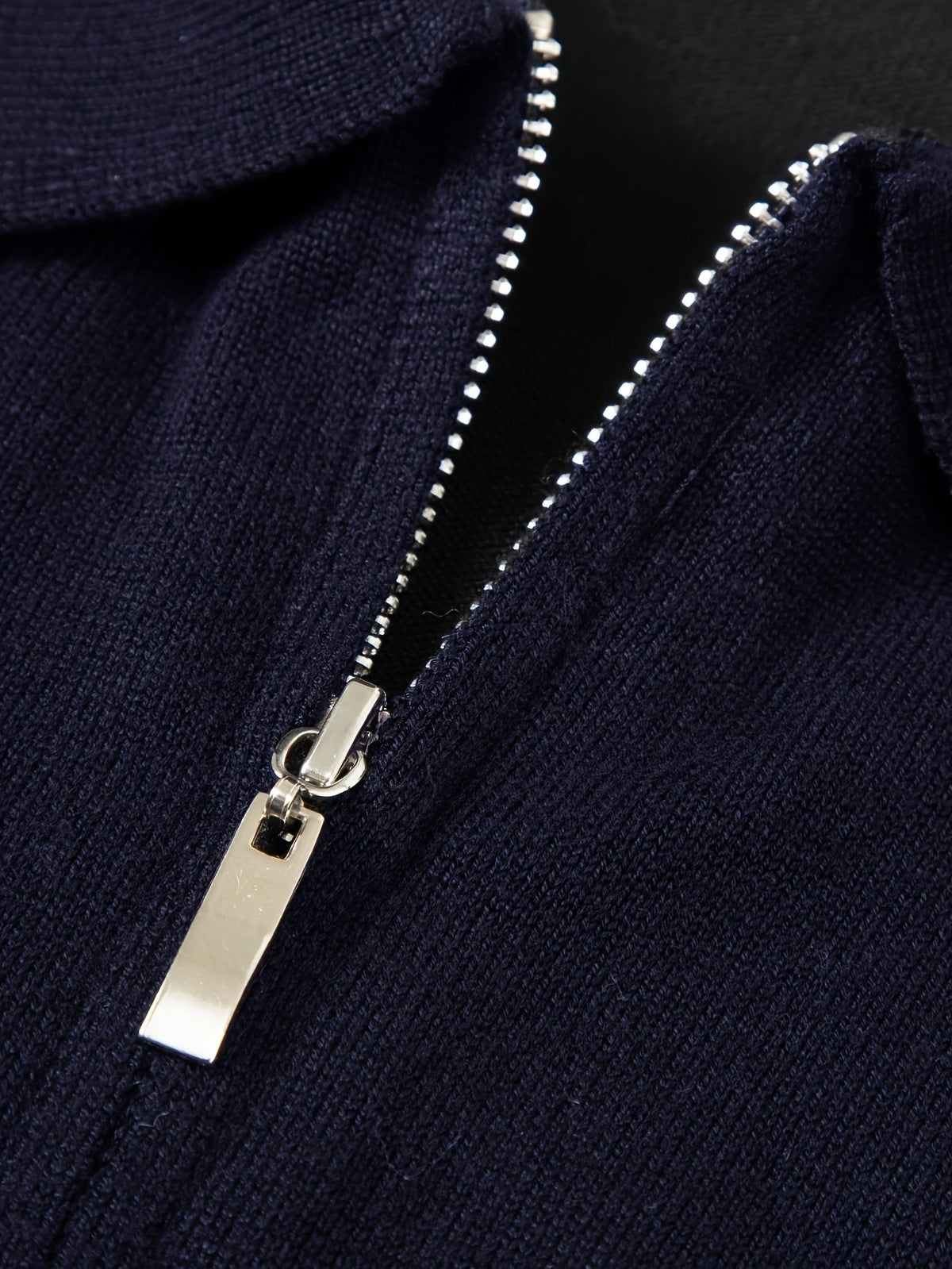 Callum | Men's Quarter-Zip Collared Knit Sweater