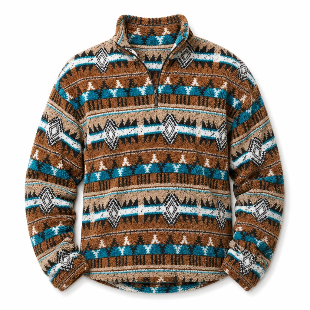 Cormack | Men's Knit Sweater Quarter-Zip Pullover