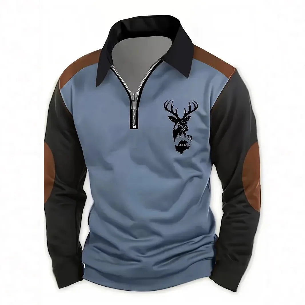 Cormwell | Men's Quarter-Zip Sweater Pullover
