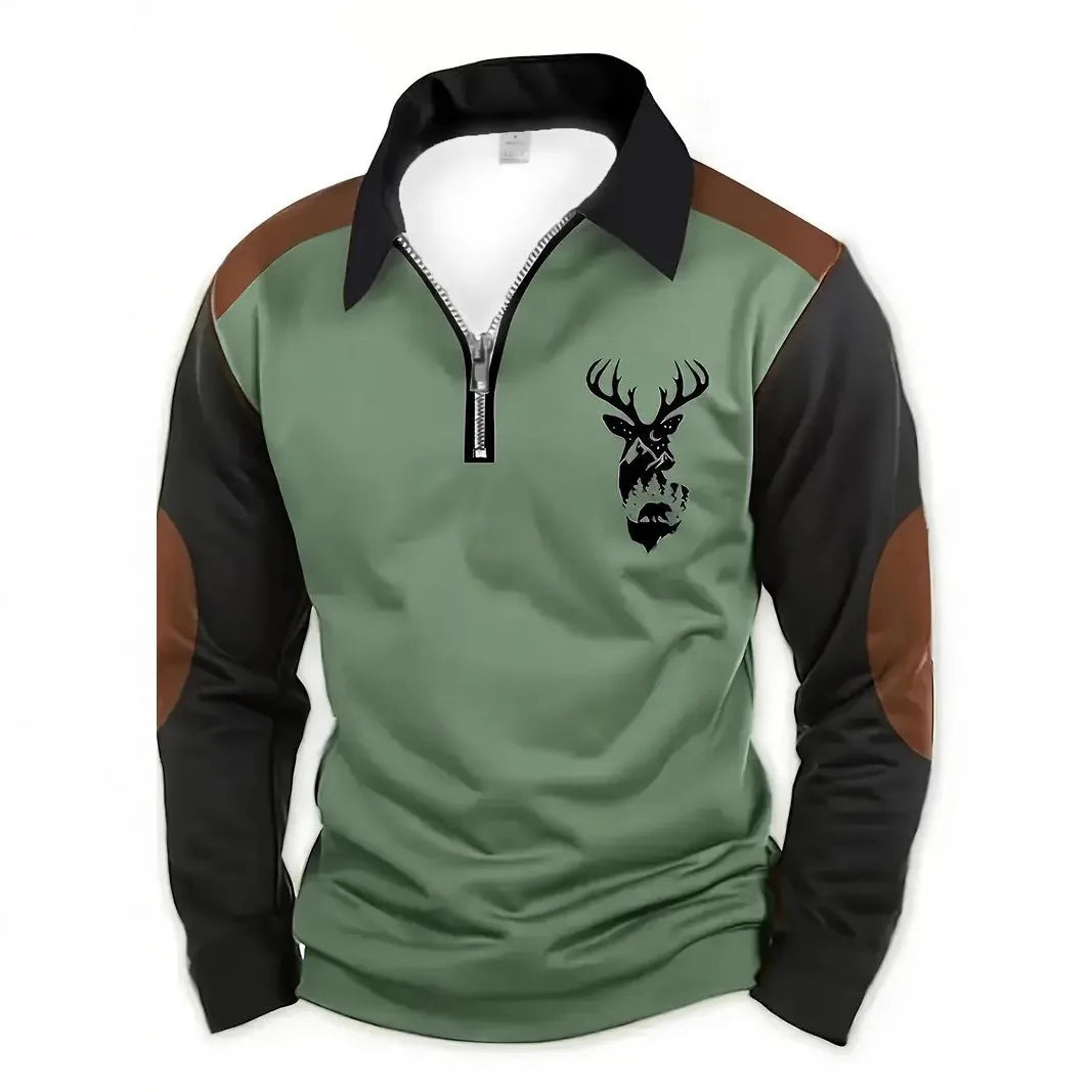 Cormwell | Men's Quarter-Zip Sweater Pullover