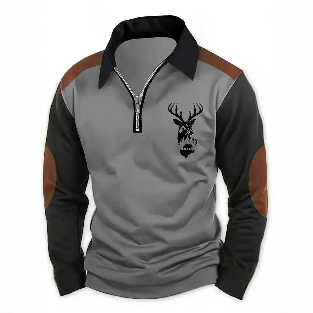Cormwell | Men's Quarter-Zip Sweater Pullover