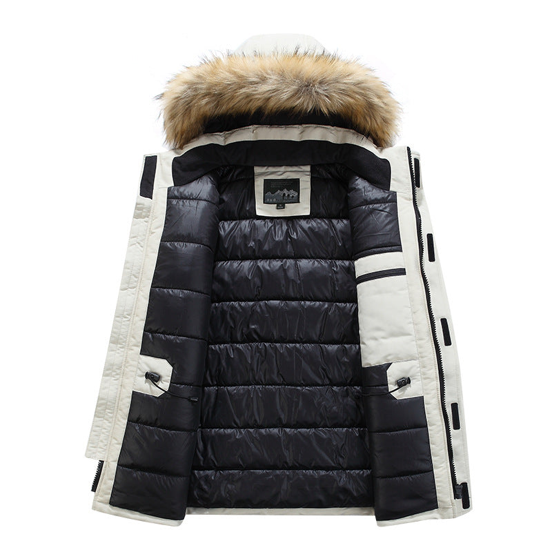 Dravoss | Men's Winter Puffer Jacket Hooded Parka