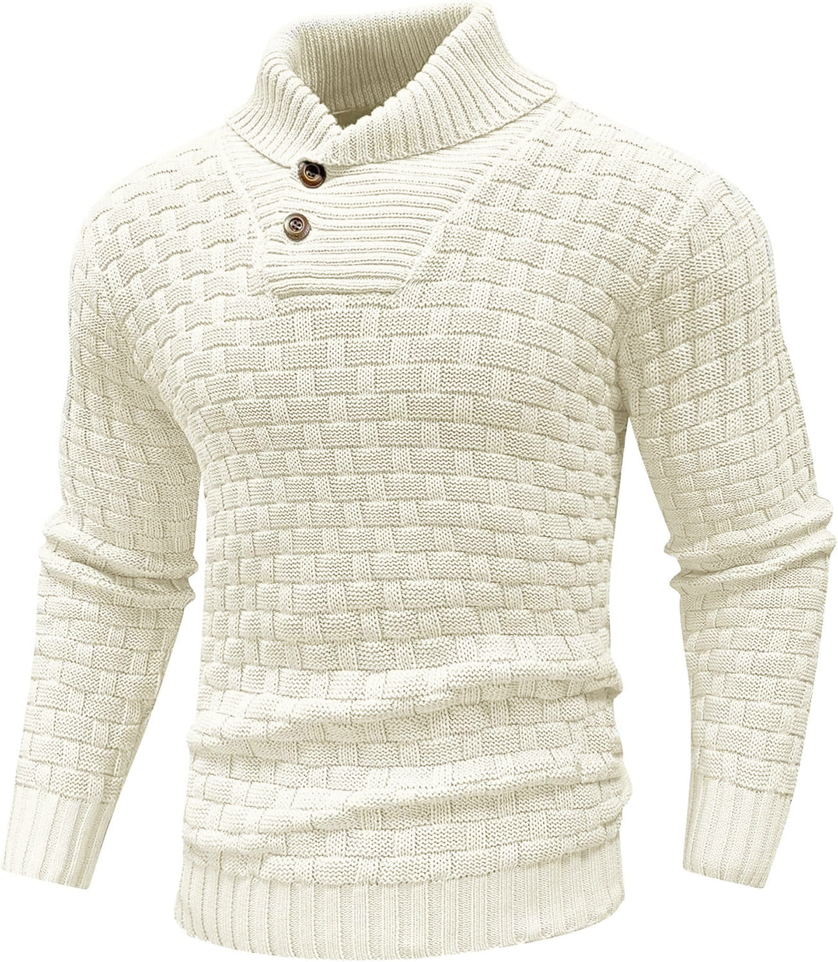 Dravson | Men's Knit Sweater Shawl Collar Pullover