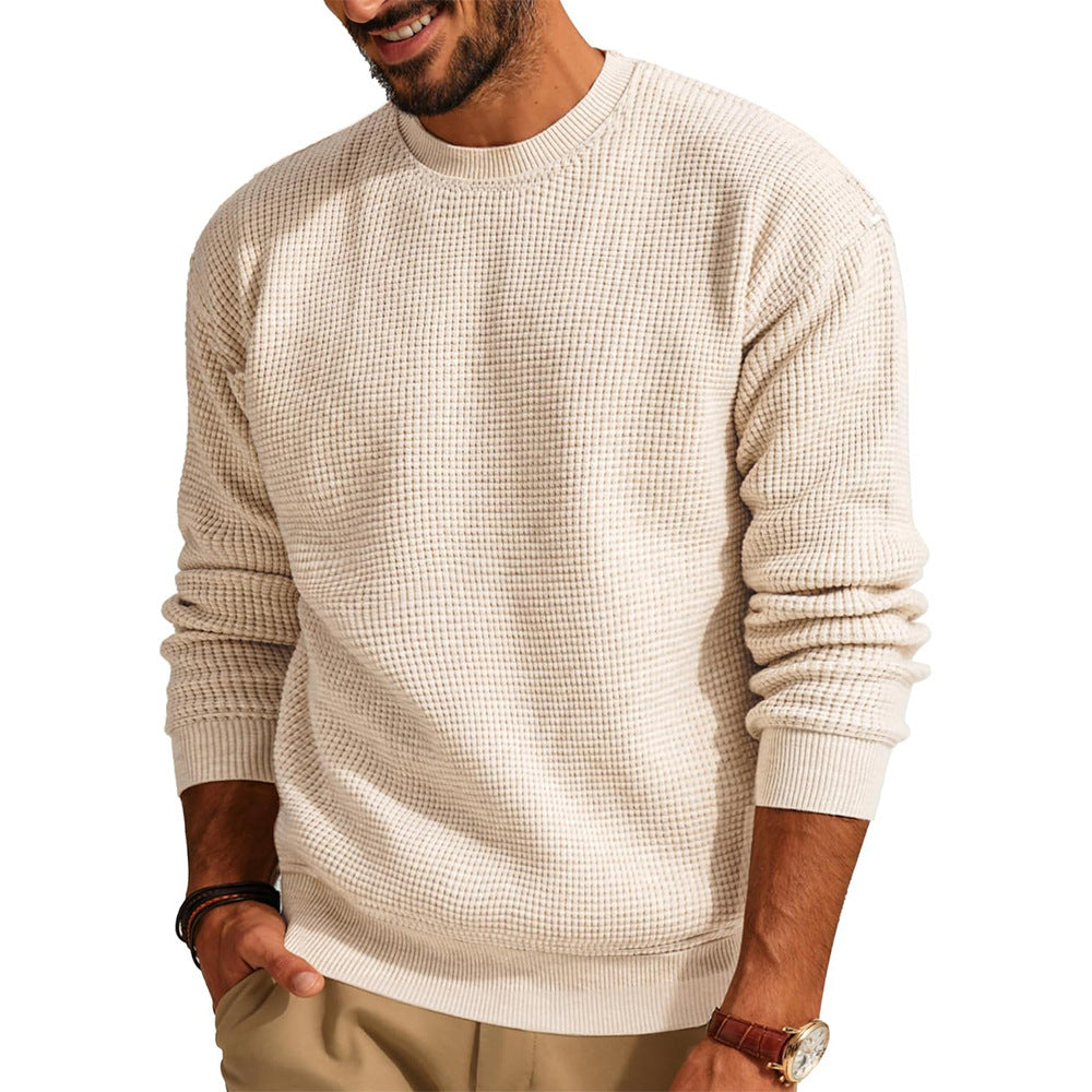 Drevon | Men's Knit Sweater Crew Neck Pullover