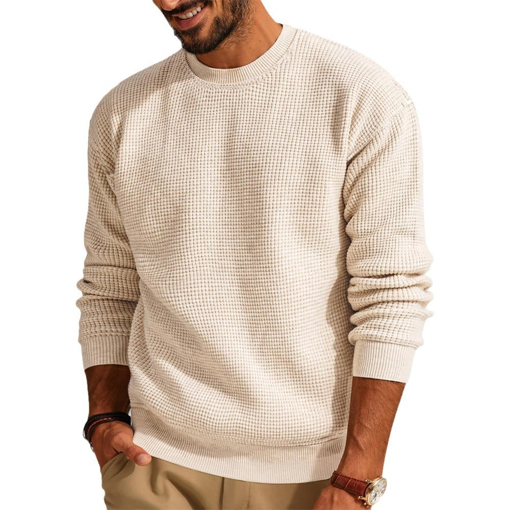 Drevon | Men's Knit Sweater Crew Neck Pullover