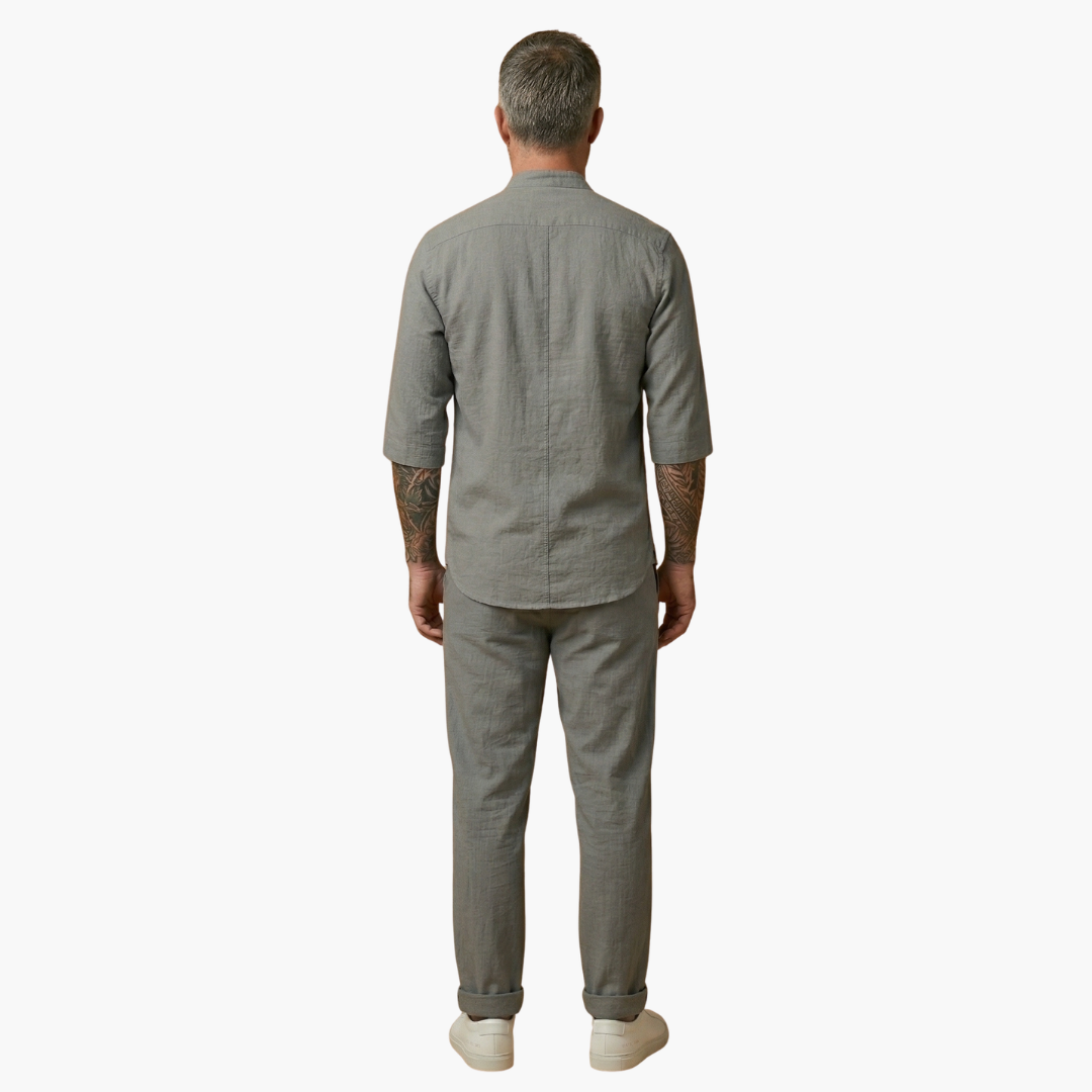 Fabian | Men's Two Piece Shirt and Pants Set