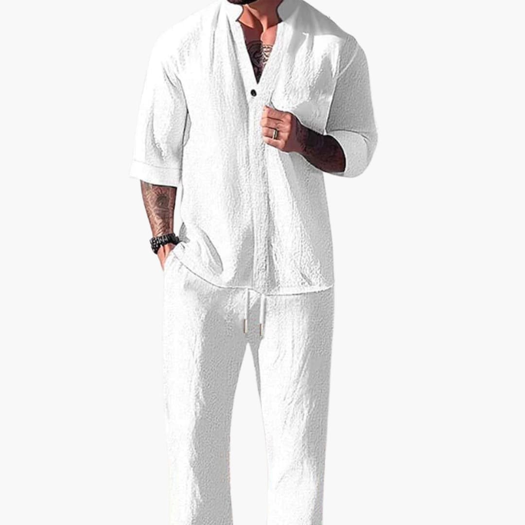 Fabian | Men's Two Piece Shirt and Pants Set