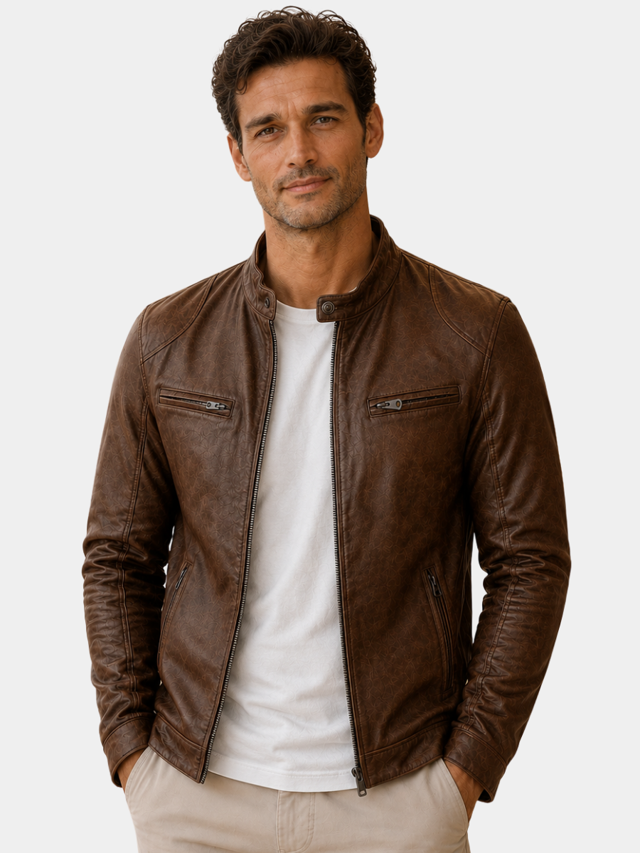 Forsyth | Men's Winter Leather Jacket