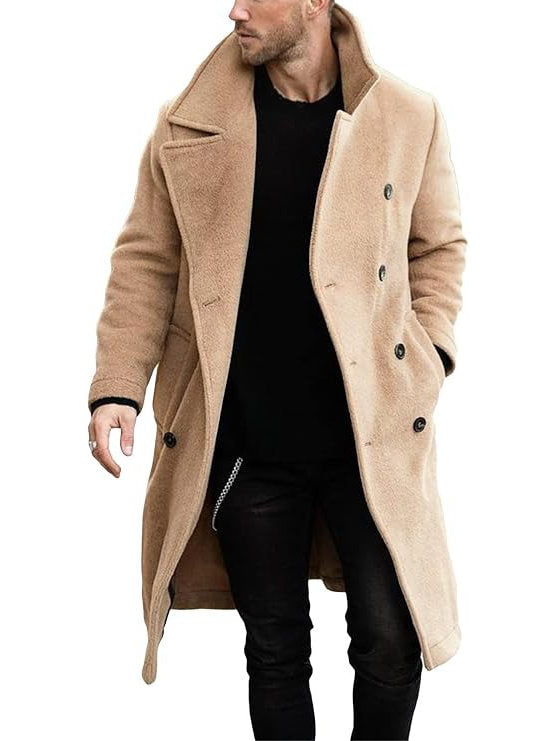 Grantwick | Men's Winter Jacket Double Breasted Overcoat