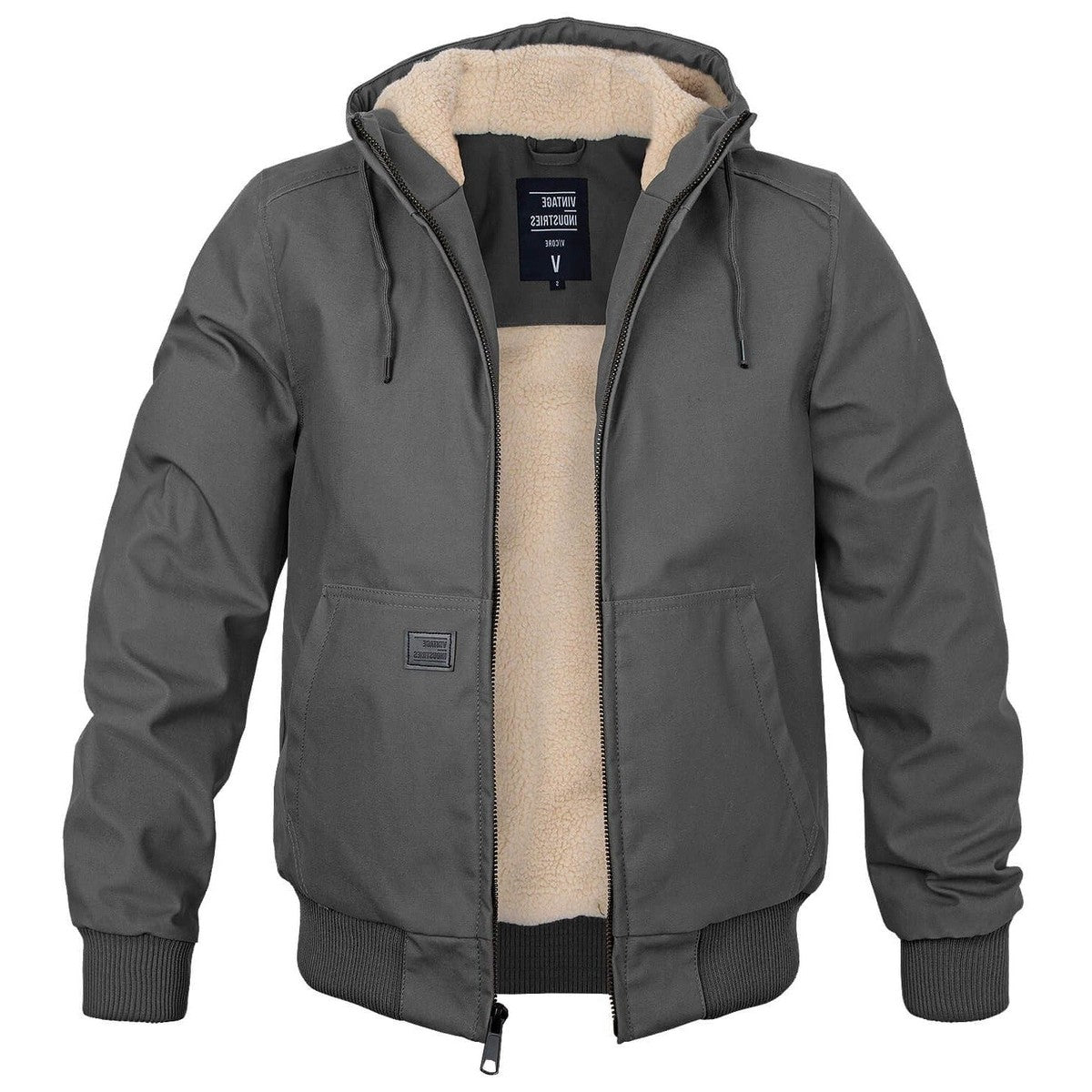 Halvorn | Men's Hooded Sherpa-Lined Winter Jacket