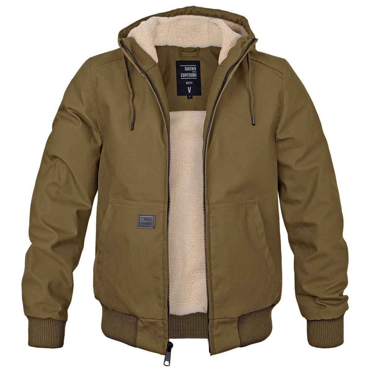 Halvorn | Men's Hooded Sherpa-Lined Winter Jacket