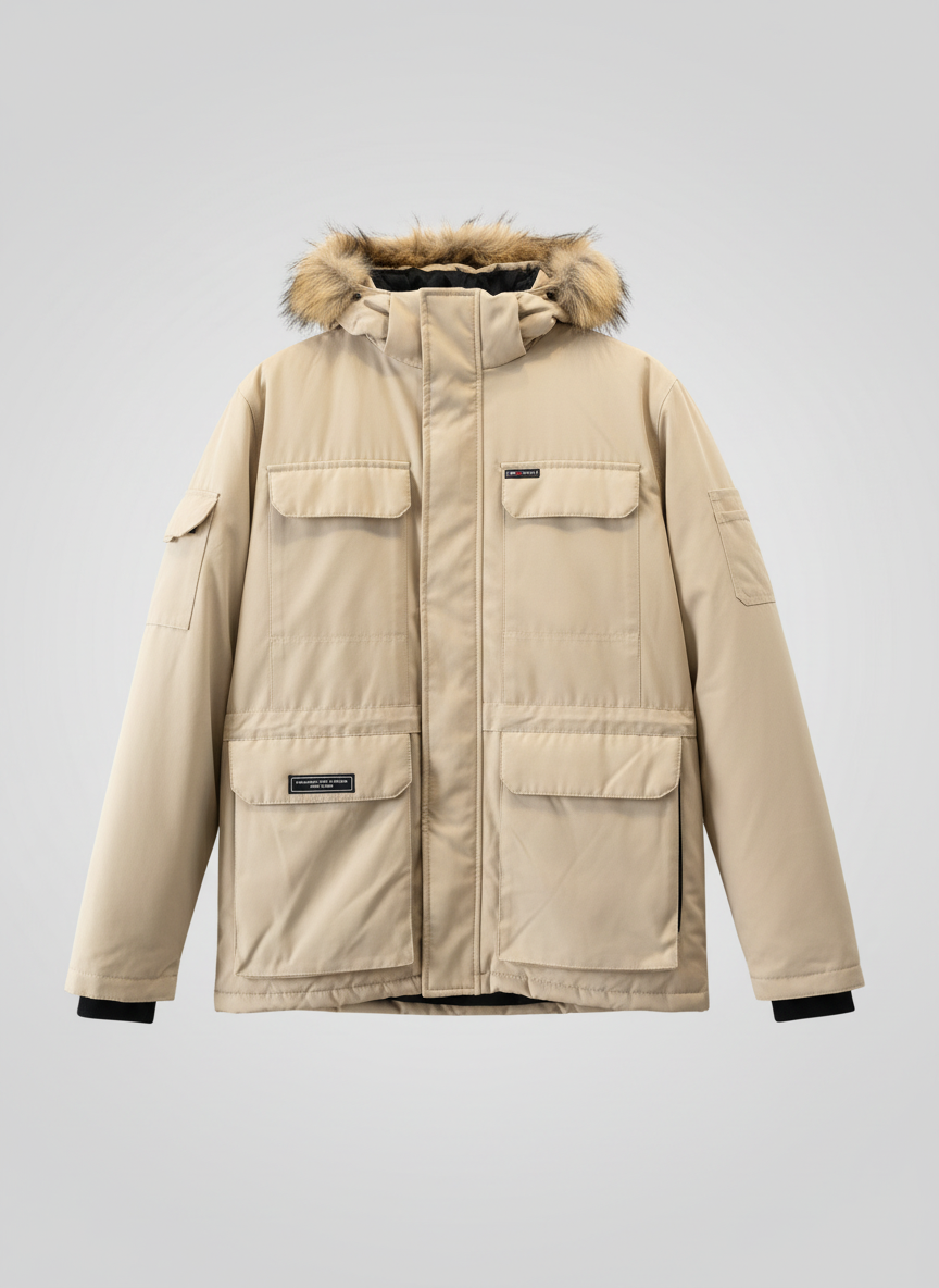Dravoss | Men's Winter Puffer Jacket Hooded Parka