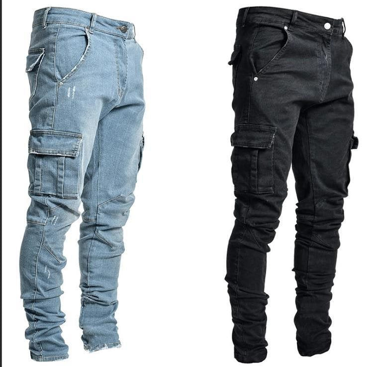 Orvyn | Men's Slim Fit Cargo Jeans