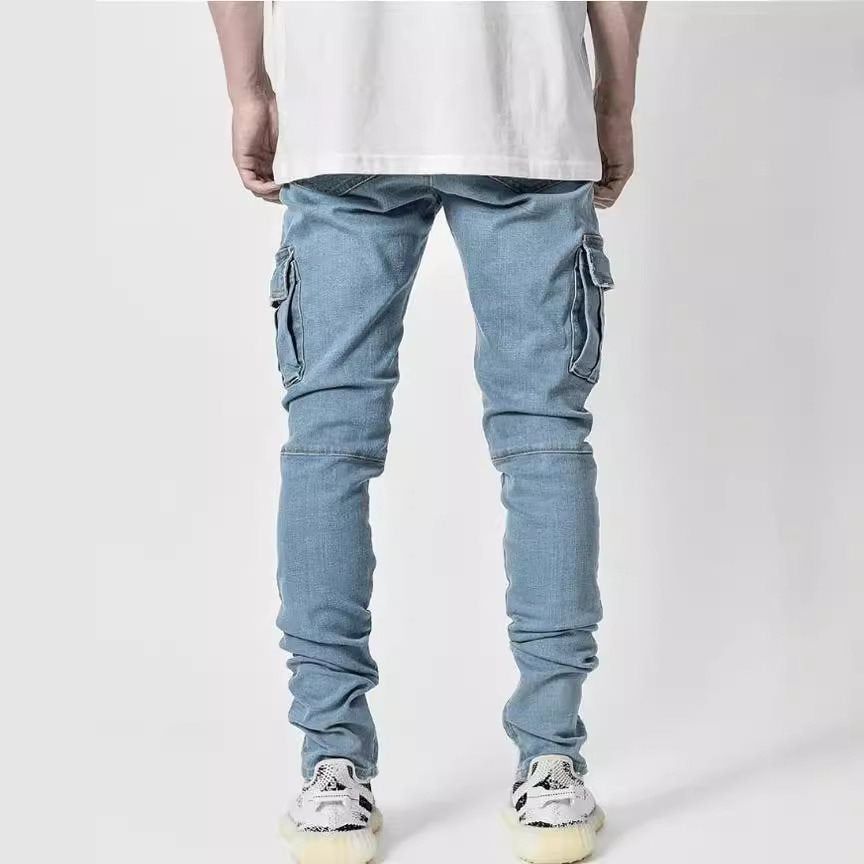 Orvyn | Men's Slim Fit Cargo Jeans