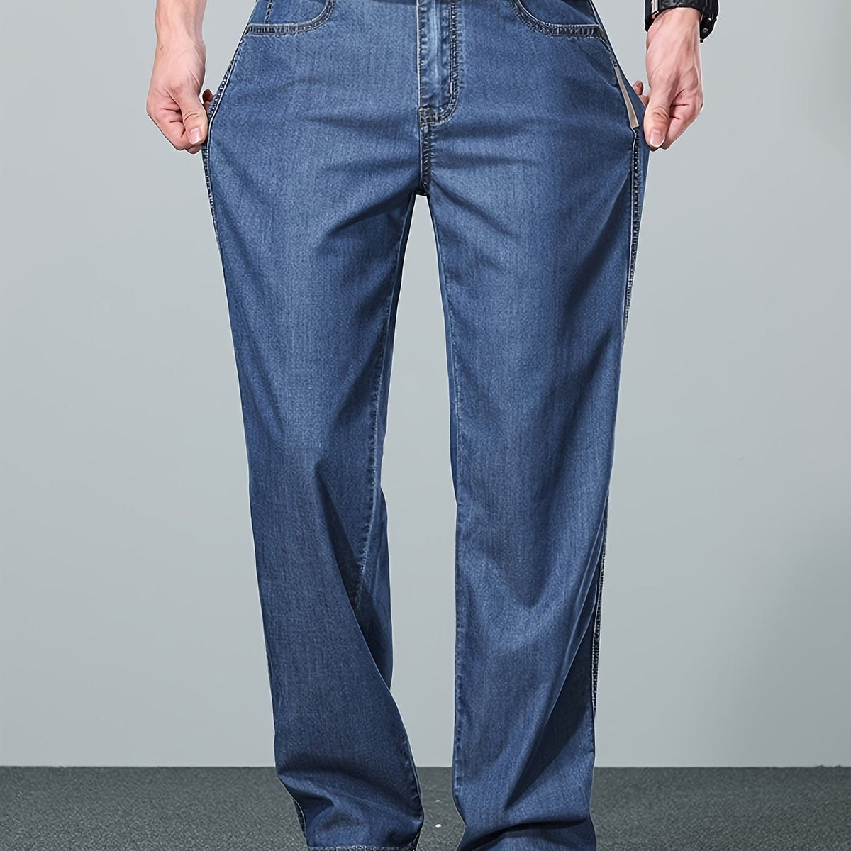 Radven | Men's Relaxed Straight Leg Jeans