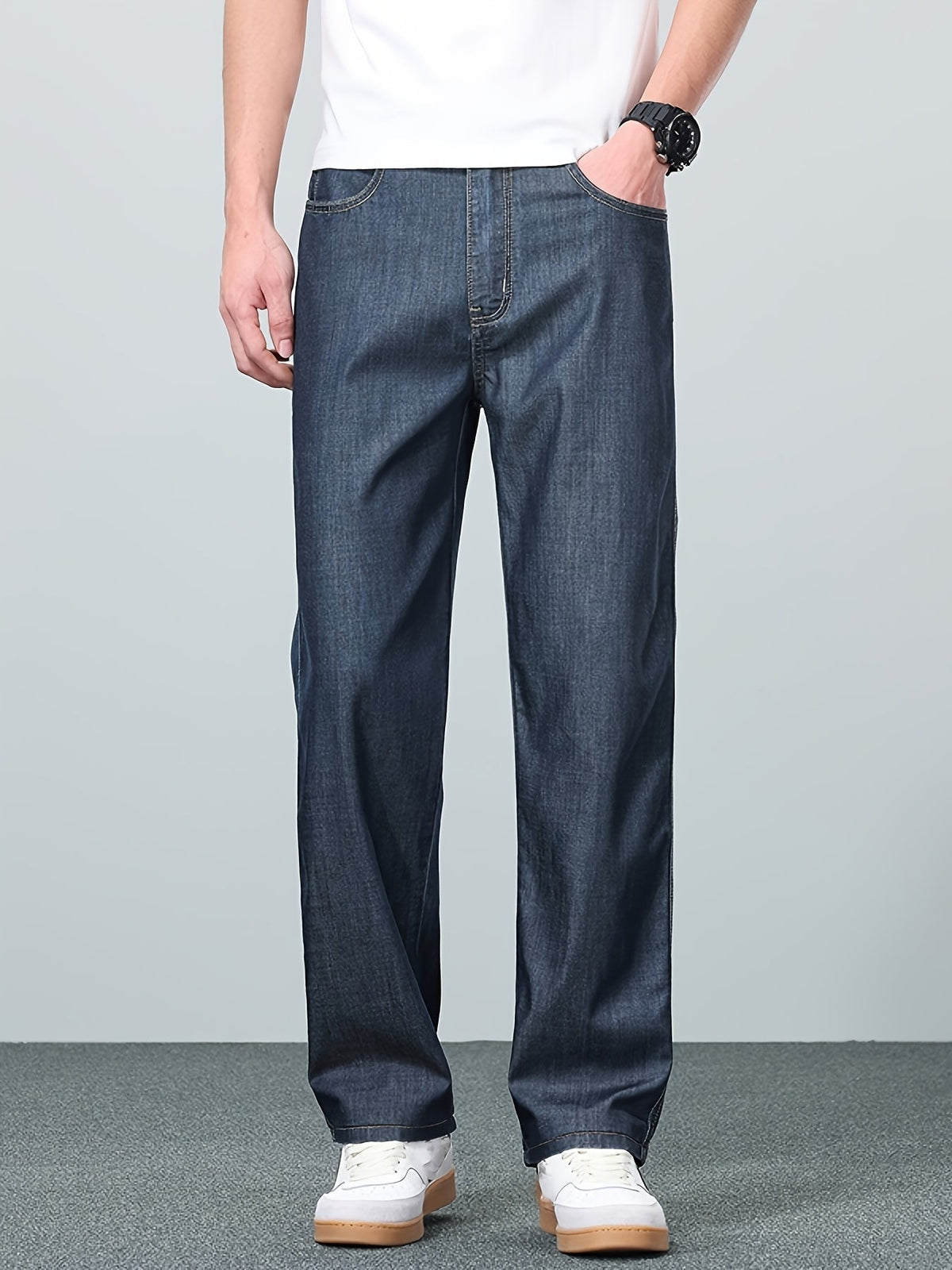 Radven | Men's Relaxed Straight Leg Jeans