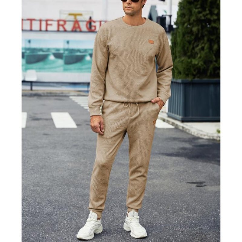 Rego | Men's 2 Piece Crew Neck Tracksuit Set