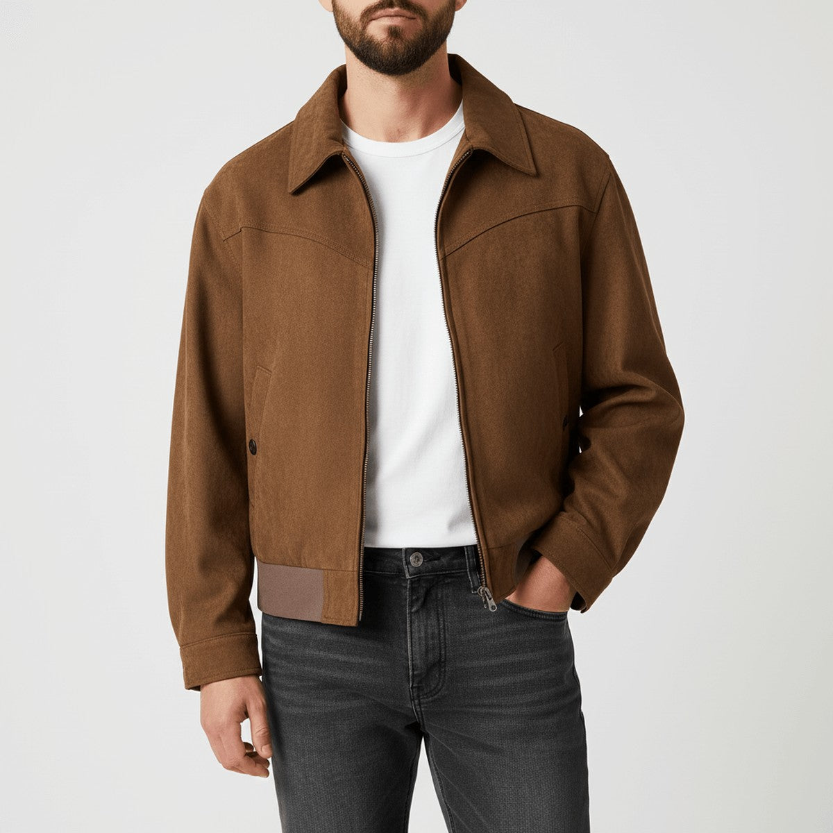 Stannick | Men's Winter Jacket Zip-Up Blouson
