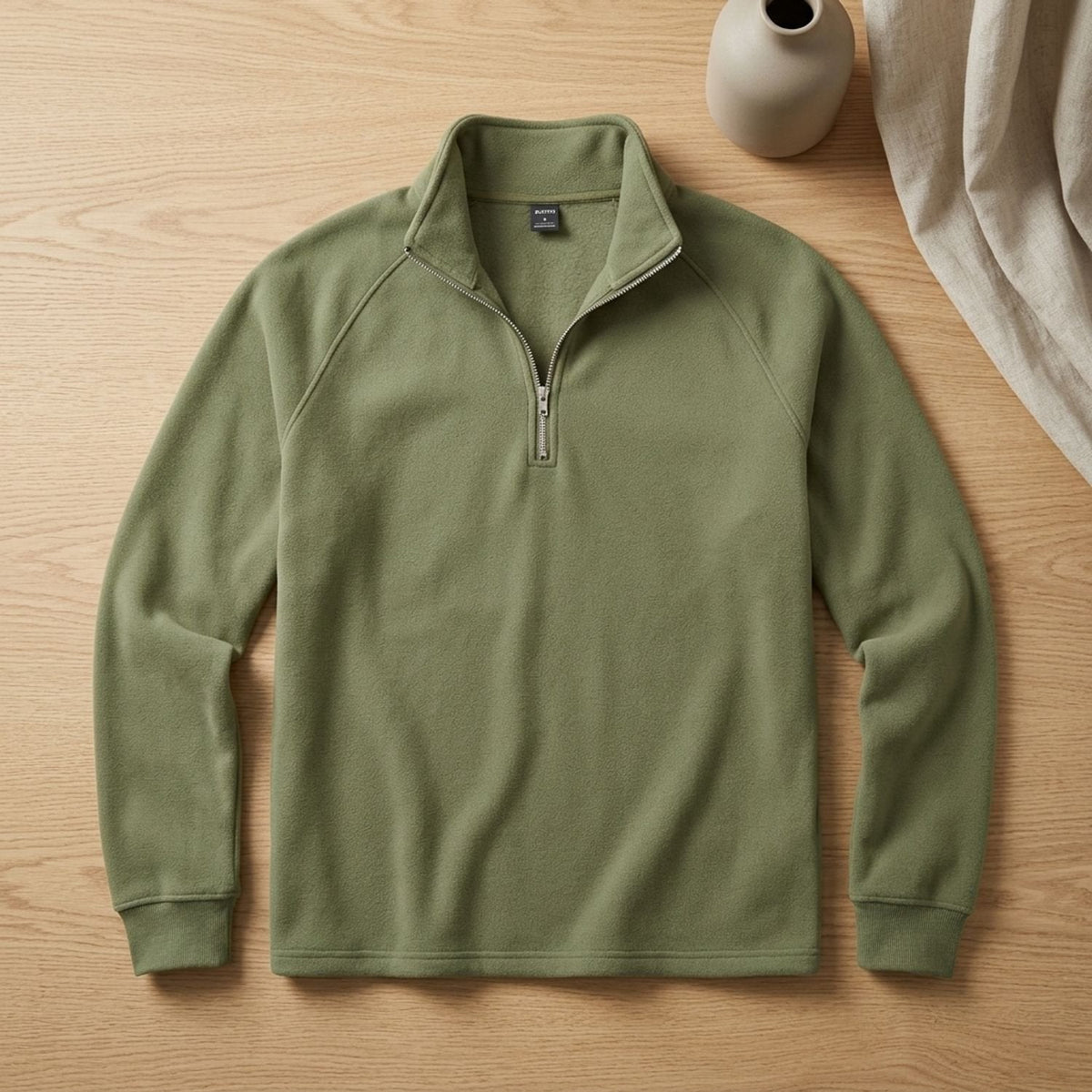 Strathan | Men's Quarter-Zip Fleece Pullover Sweatshirt