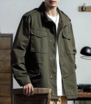 Theron | Men's Military Field Jacket Winter Coat