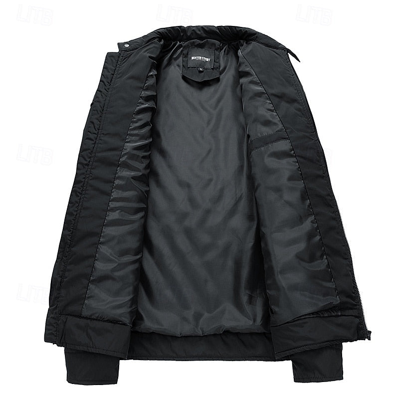 Thornvale | Men's Quilted Stand Collar Winter Jacket