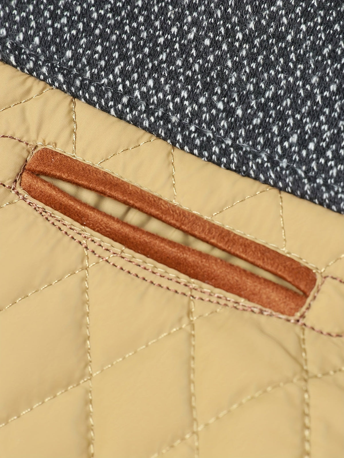 Vorryn | Men's Quilted Jacket with Stand Collar