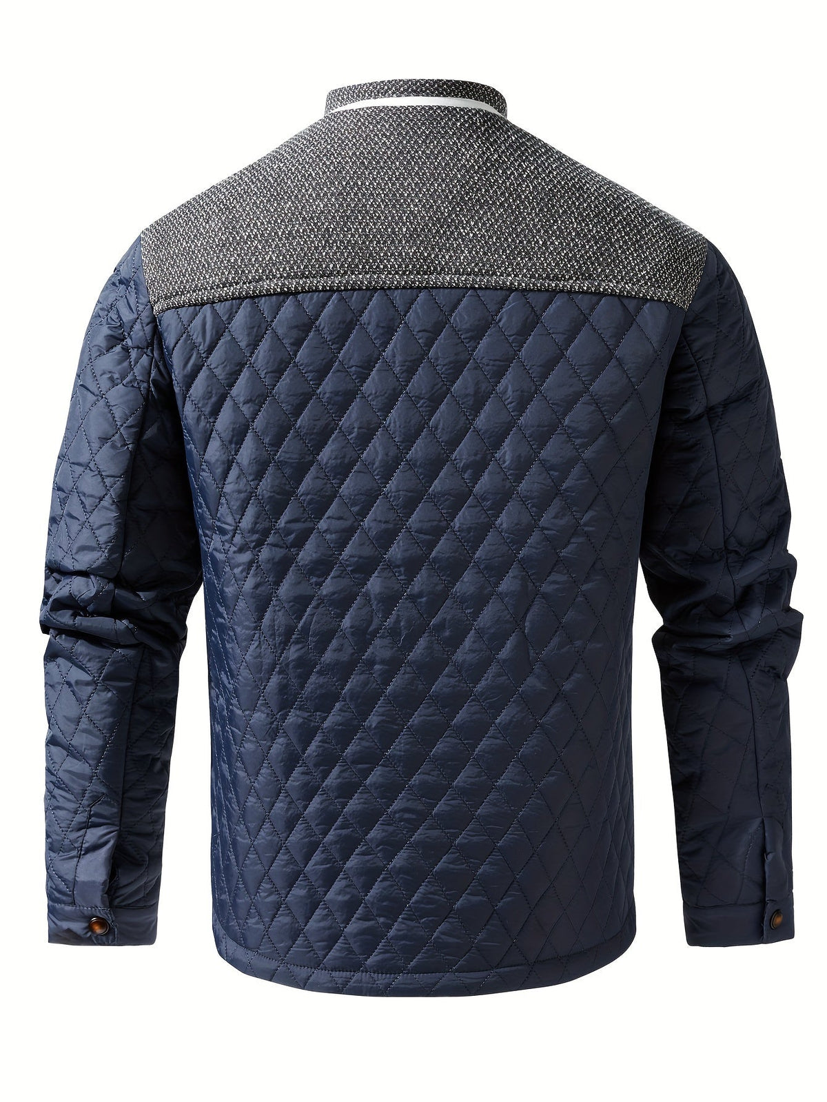 Vorryn | Men's Quilted Jacket with Stand Collar
