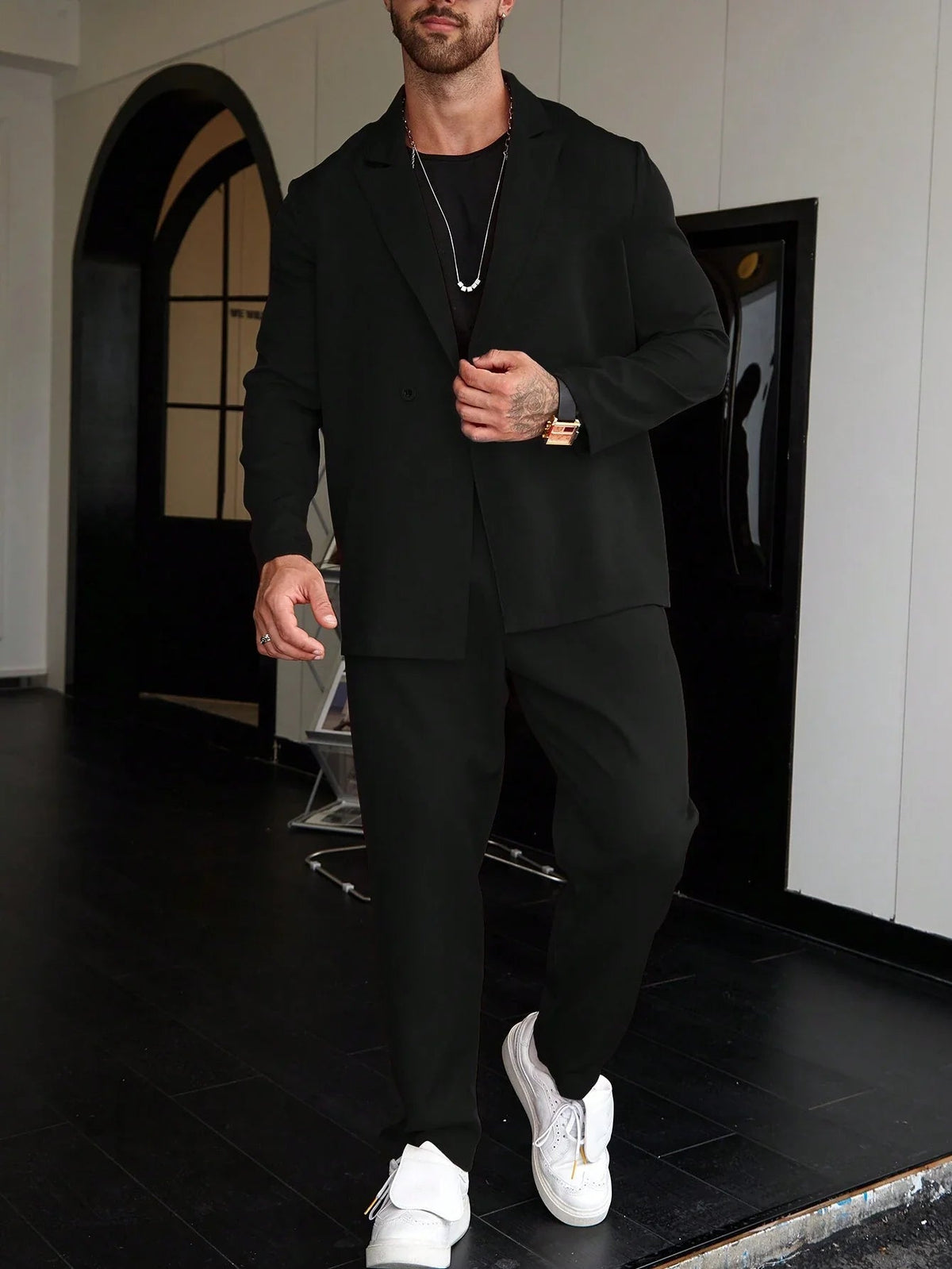 Bastian | Men's Double Breasted Blazer Pants Set