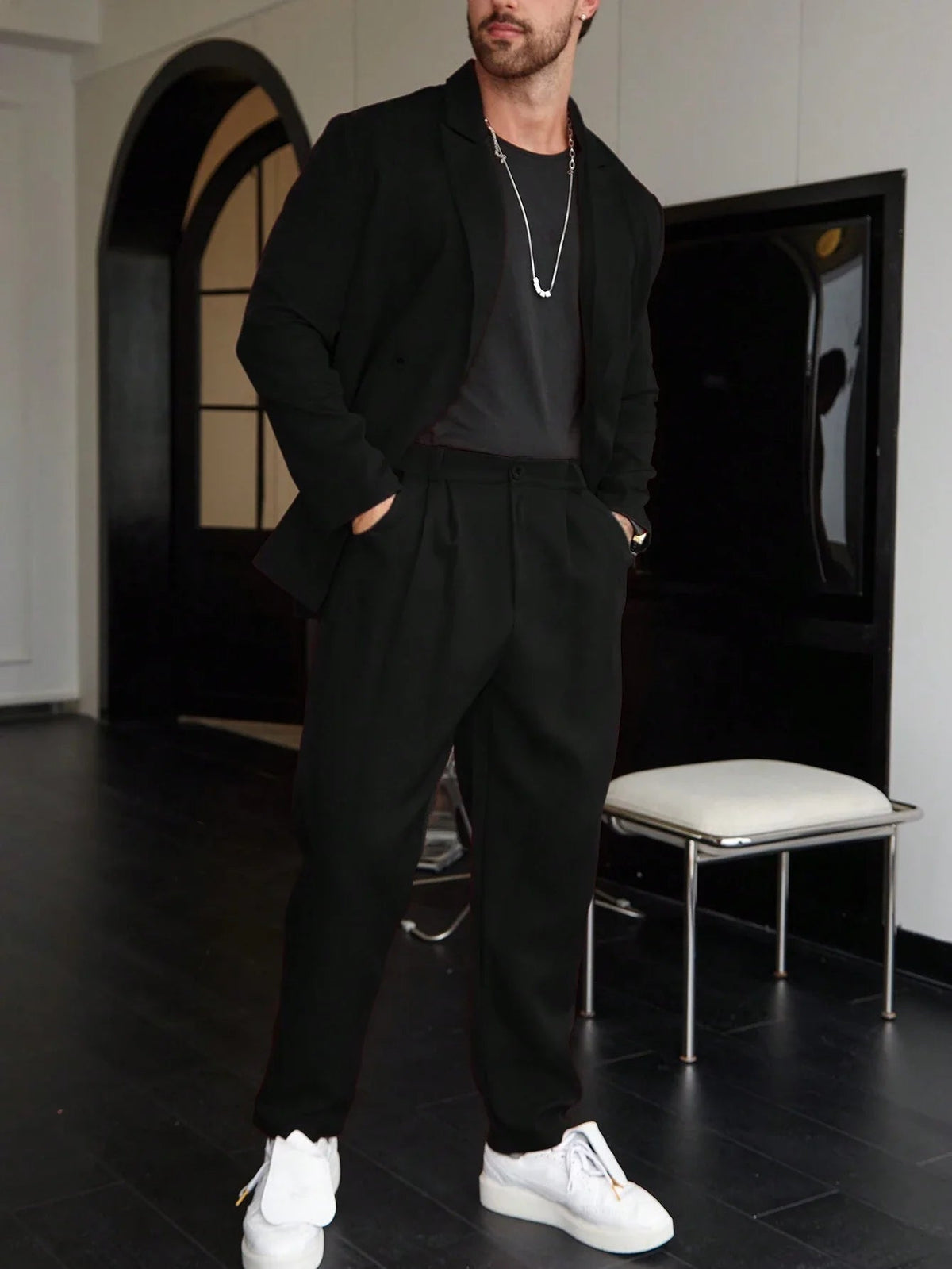 Bastian | Men's Double Breasted Blazer Pants Set