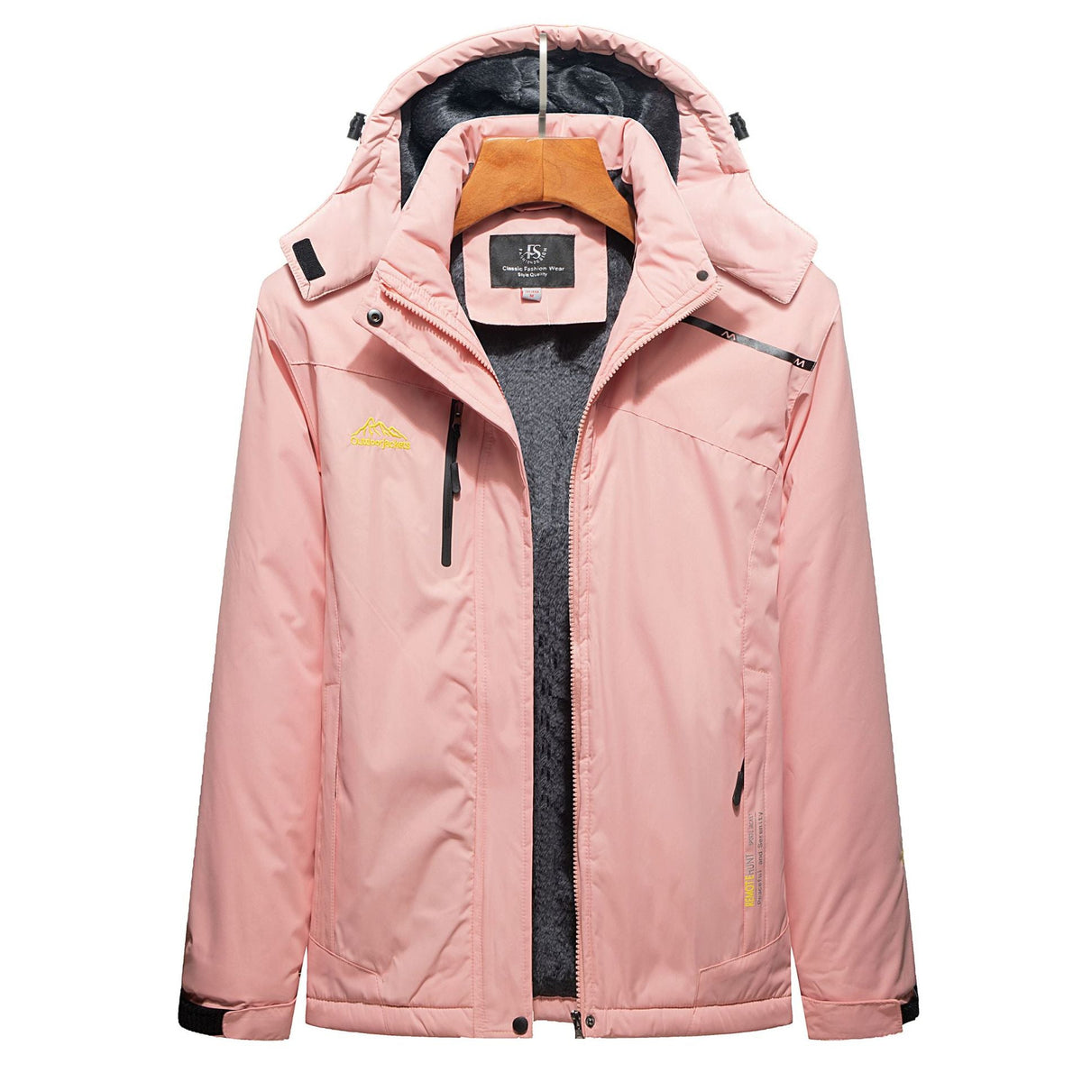 Cassian | Men's Fleece-Lined Winter Hooded Jacket
