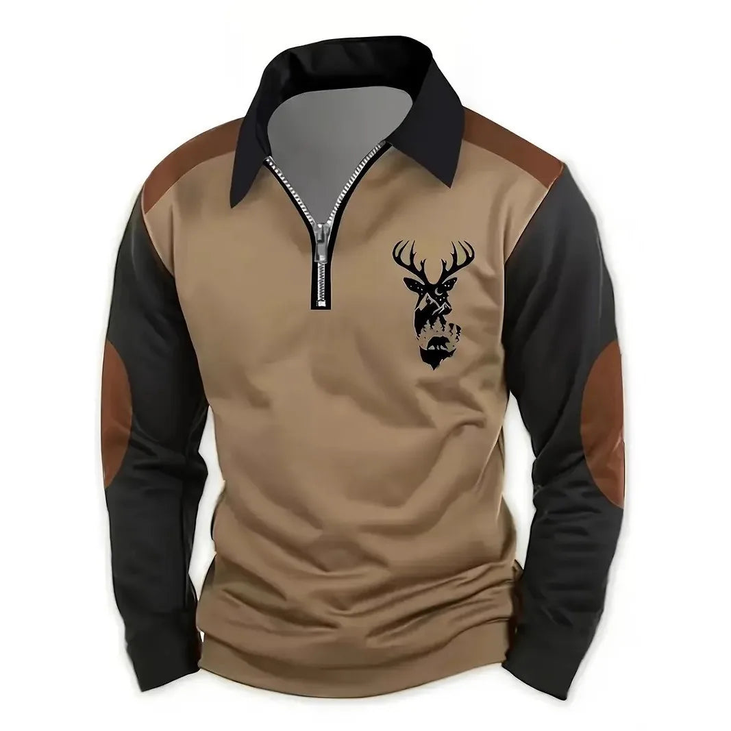 Cormwell | Men's Quarter-Zip Sweater Pullover