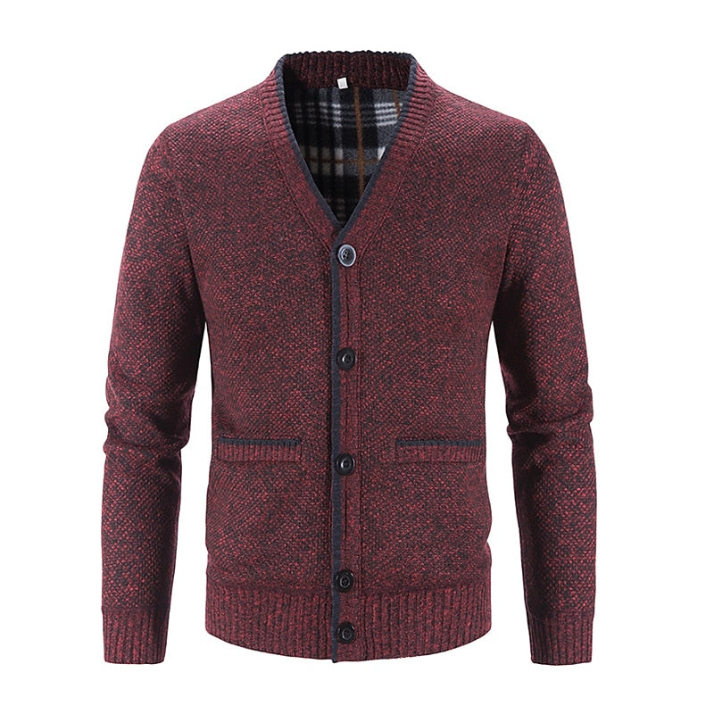 Dalvern | Men's Button-Front Cardigan Sweater