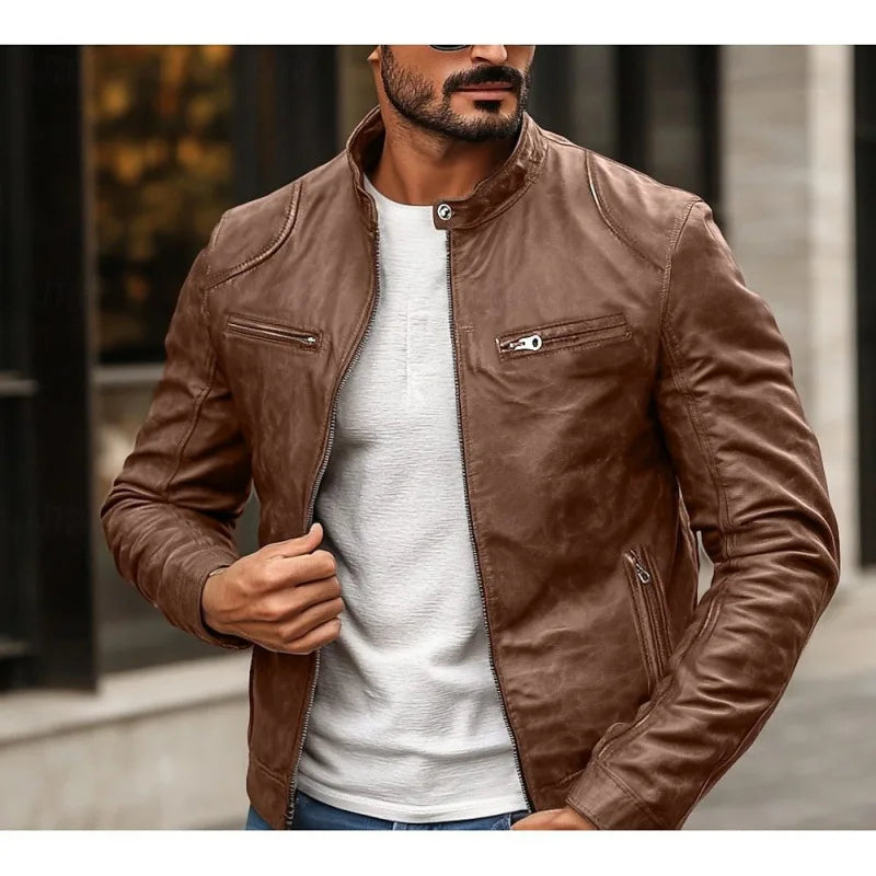 Forsyth | Men's Winter Leather Jacket