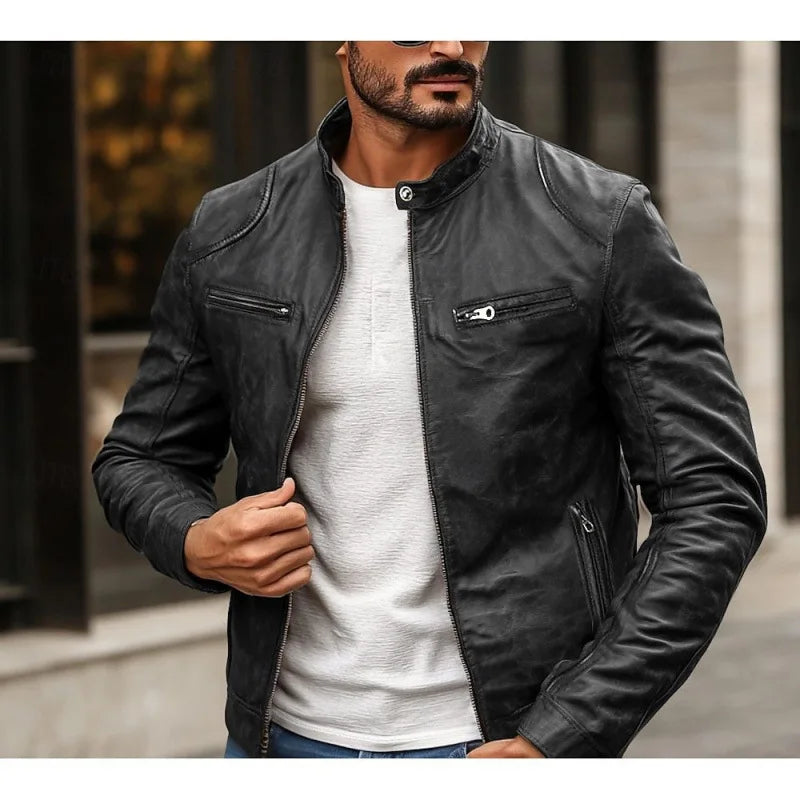 Forsyth | Men's Winter Leather Jacket