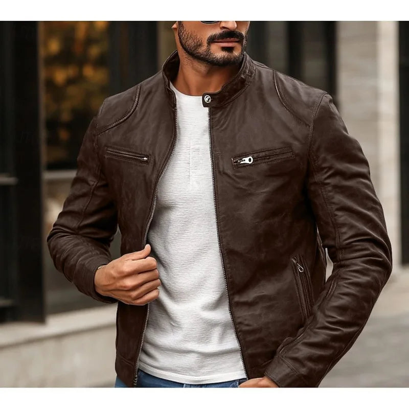 Forsyth | Men's Winter Leather Jacket