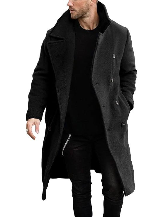 Grantwick | Men's Winter Jacket Double Breasted Overcoat