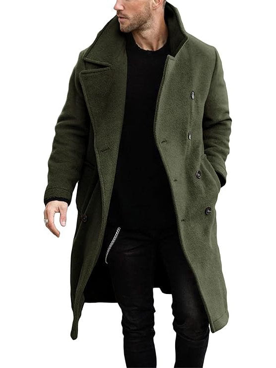 Grantwick | Men's Winter Jacket Double Breasted Overcoat