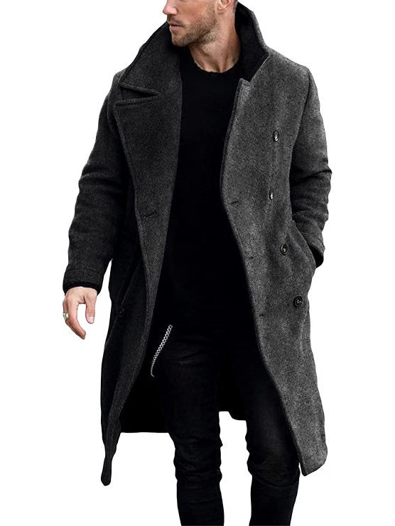 Grantwick | Men's Winter Jacket Double Breasted Overcoat