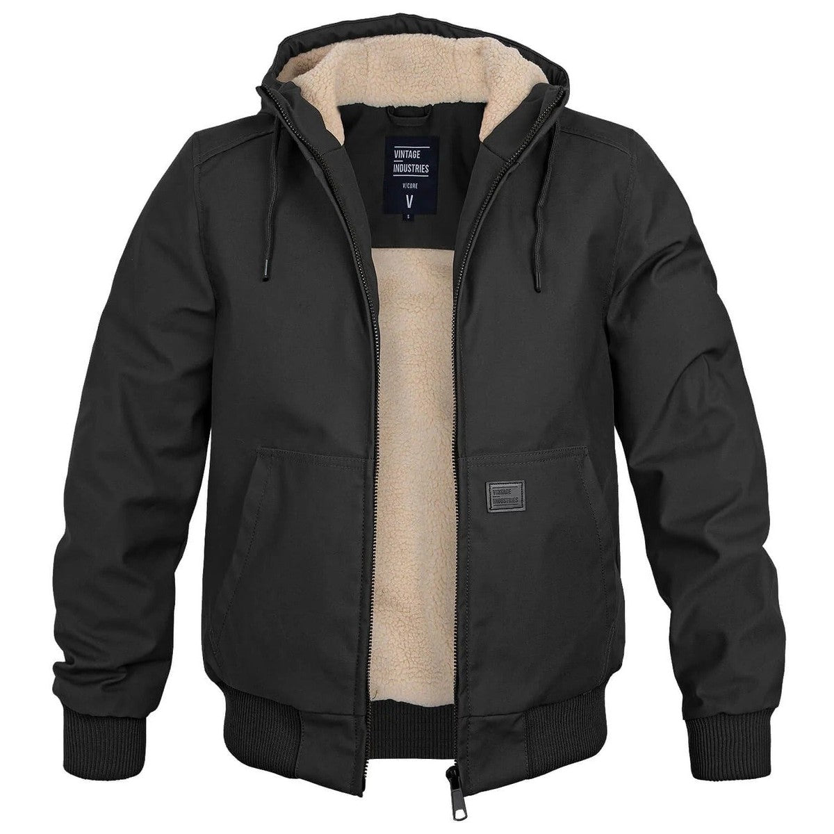 Halvorn | Men's Hooded Sherpa-Lined Winter Jacket