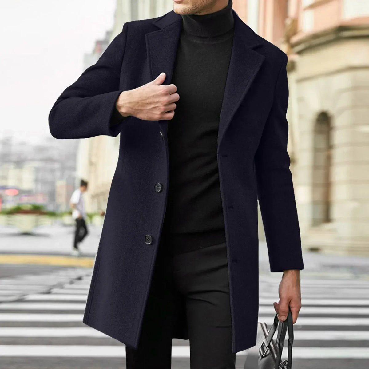 Aldenvoss | Men's Winter Coat Slim Fit Overcoat