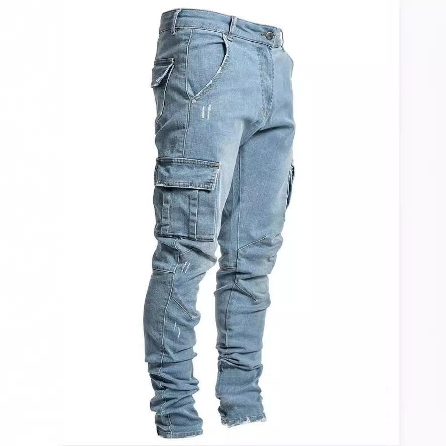 Orvyn | Men's Slim Fit Cargo Jeans