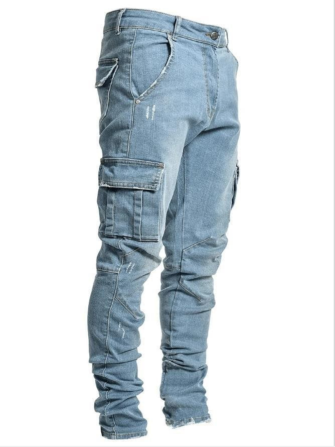 Orvyn | Men's Slim Fit Cargo Jeans