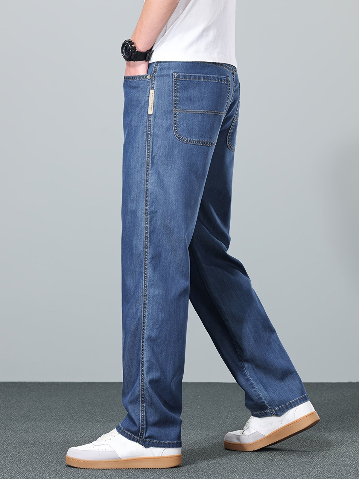 Radven | Men's Relaxed Straight Leg Jeans