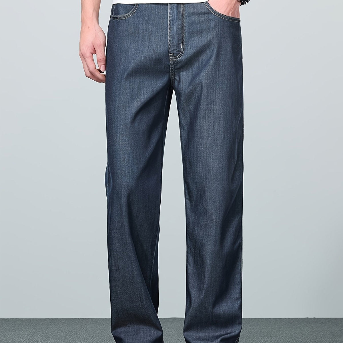 Radven | Men's Relaxed Straight Leg Jeans