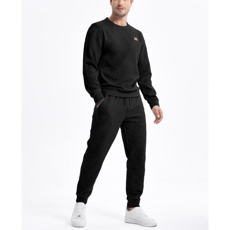 Rego | Men's 2 Piece Crew Neck Tracksuit Set