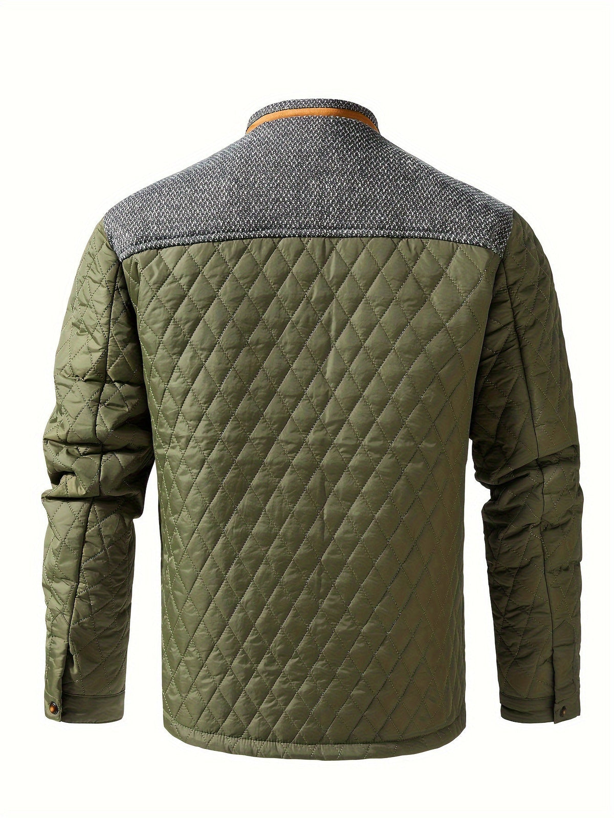 Vorryn | Men's Quilted Jacket with Stand Collar