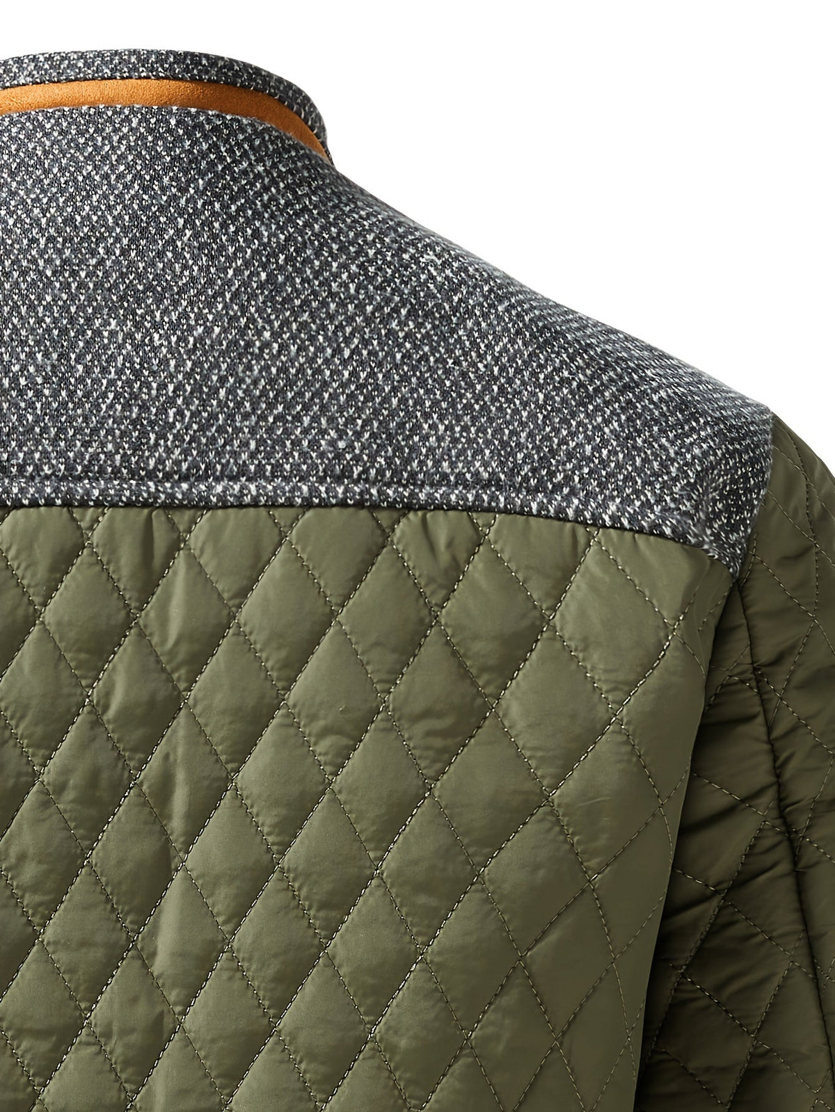 Vorryn | Men's Quilted Jacket with Stand Collar