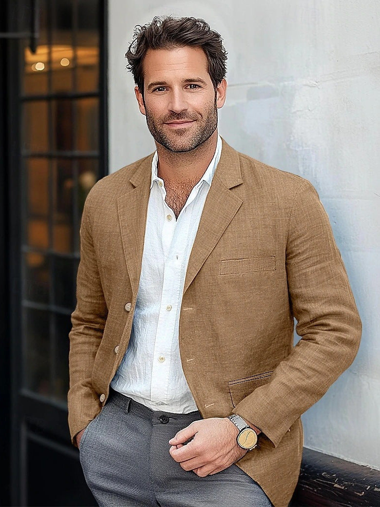 Zephyr | Men's Single Breasted Casual Blazer