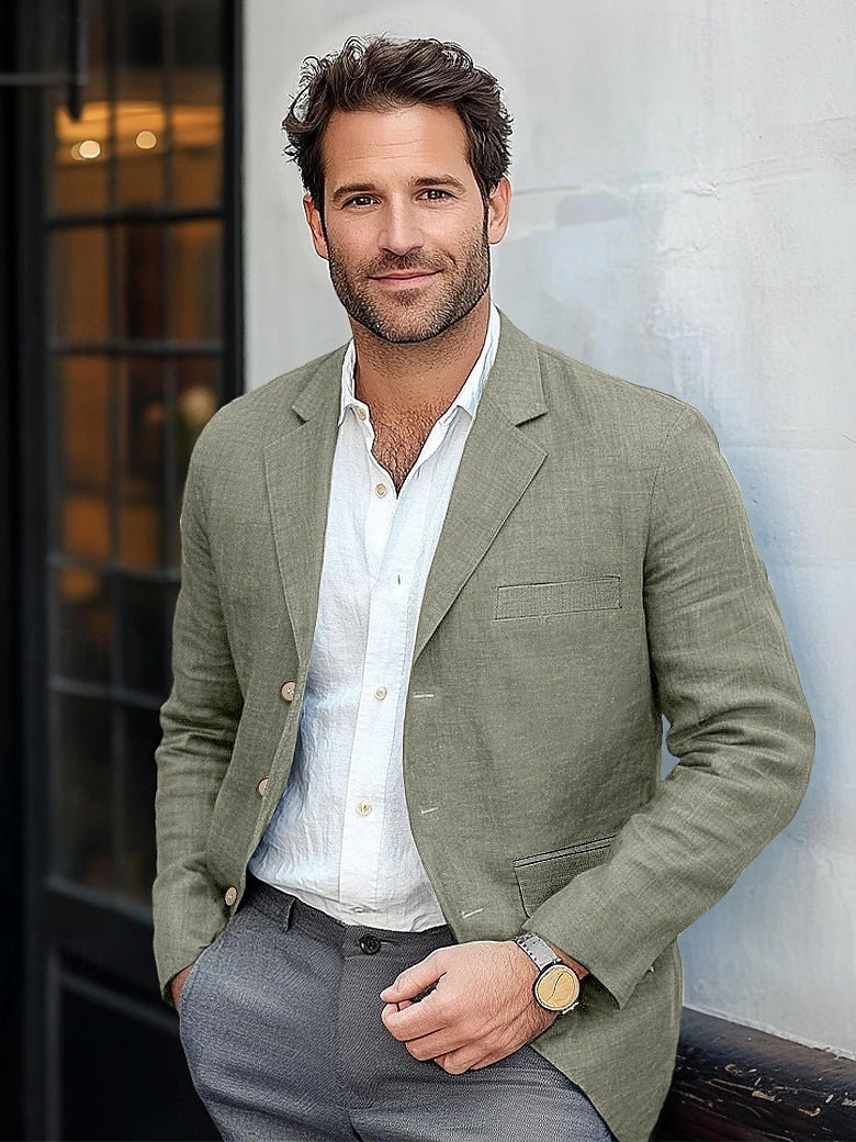 Zephyr | Men's Single Breasted Casual Blazer